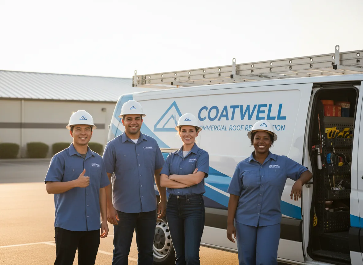 Commercial roof coating company in Albin, WY
